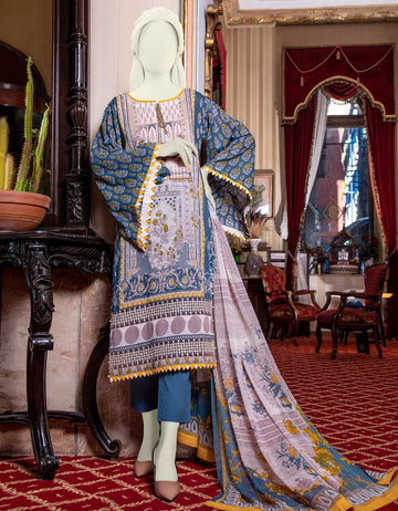 Junaid Jamshed JLAWN-S-21-762 A Elara Eid Collection 2021